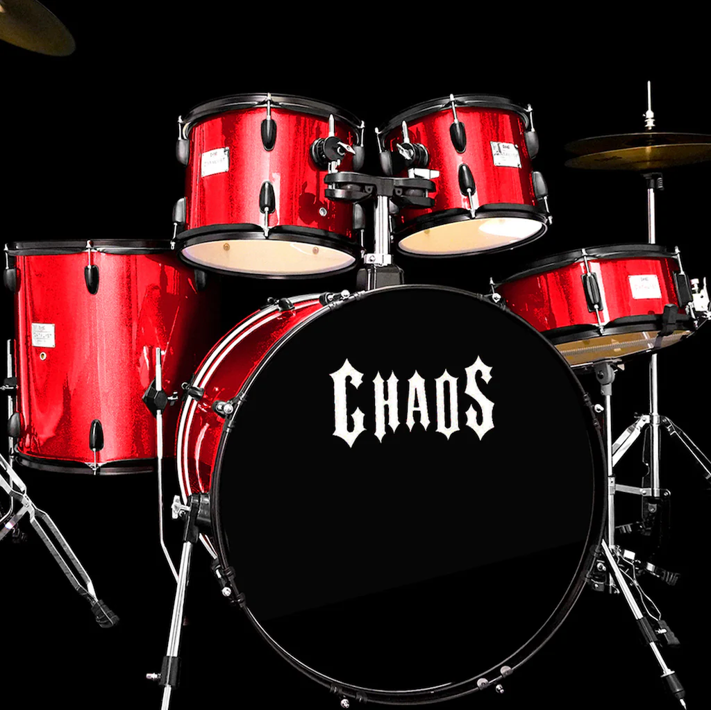 Chaos Catalyst Beginner Drum Kit - Red - Image 3