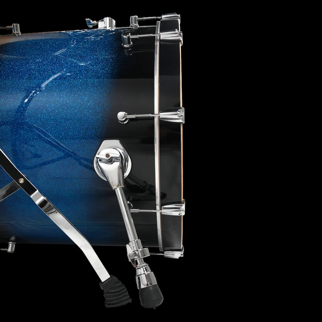 Chaos Legend Maple Drum Kit - Blue Sparkle Burst - Image 5