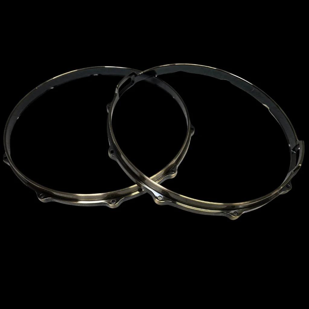 DFP 5mm Die Cast Drum Hoops - Antique Brass - Image 7