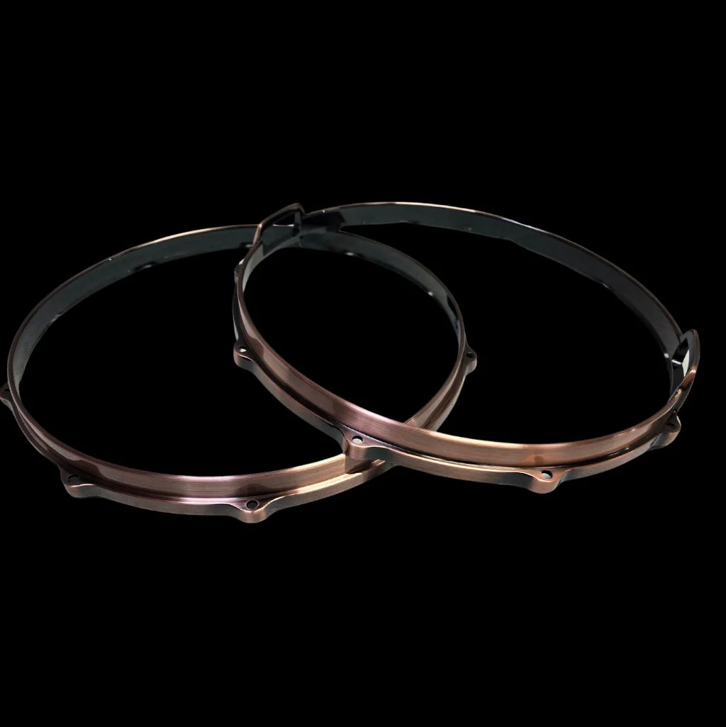 DFP 5mm Die Cast Drum Hoops - Antique Bronze - Image 4