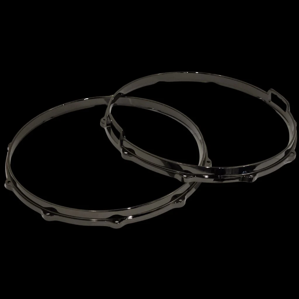 DFP 5mm Die Cast Drum Hoops - Black Nickel 14'' - Image 3