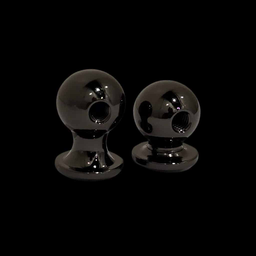 DFP Chunky Drum Lug Single Point Bass, Snare, Tom - Black Nickel