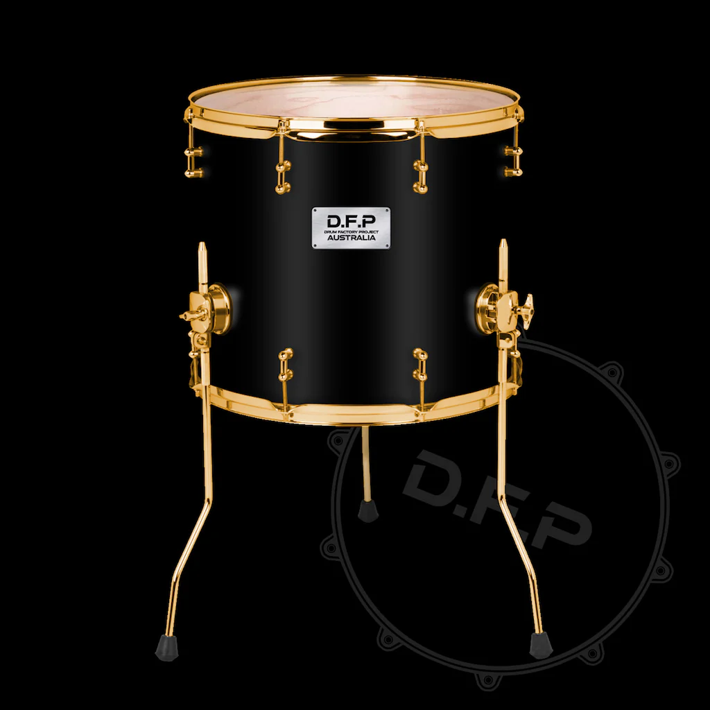 DFP Drum Wrap - Gloss Black - Image 3