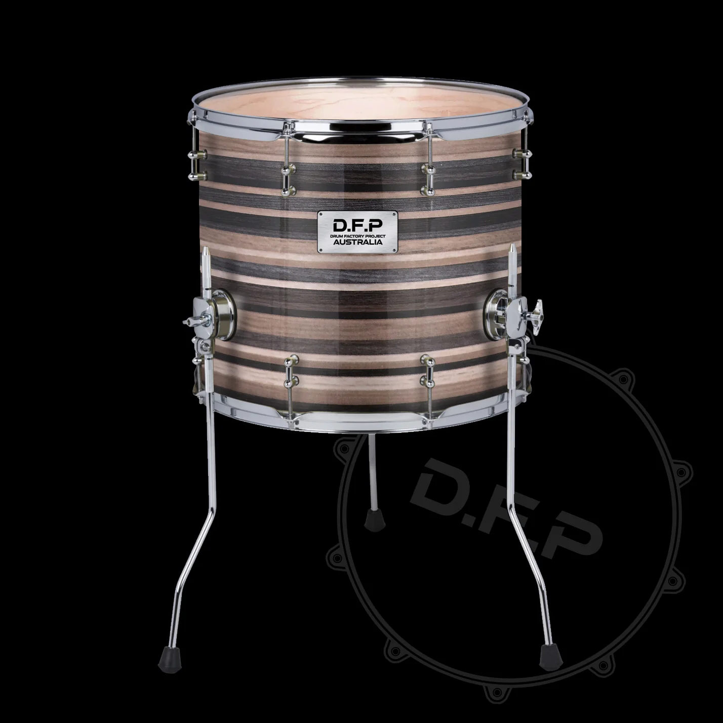 DFP Drum Wrap - Vintage Strata