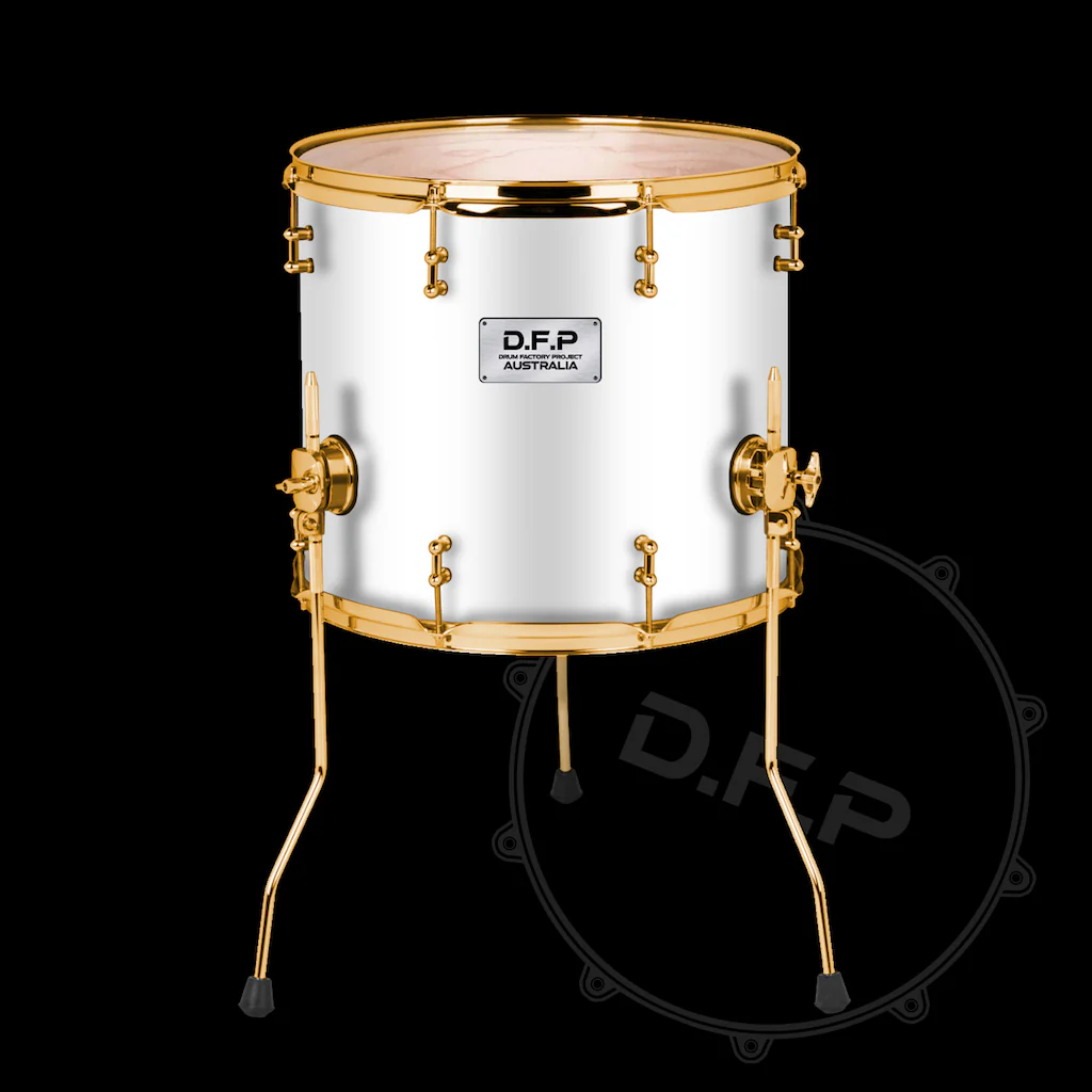 DFP Drum Wrap - White - Image 3