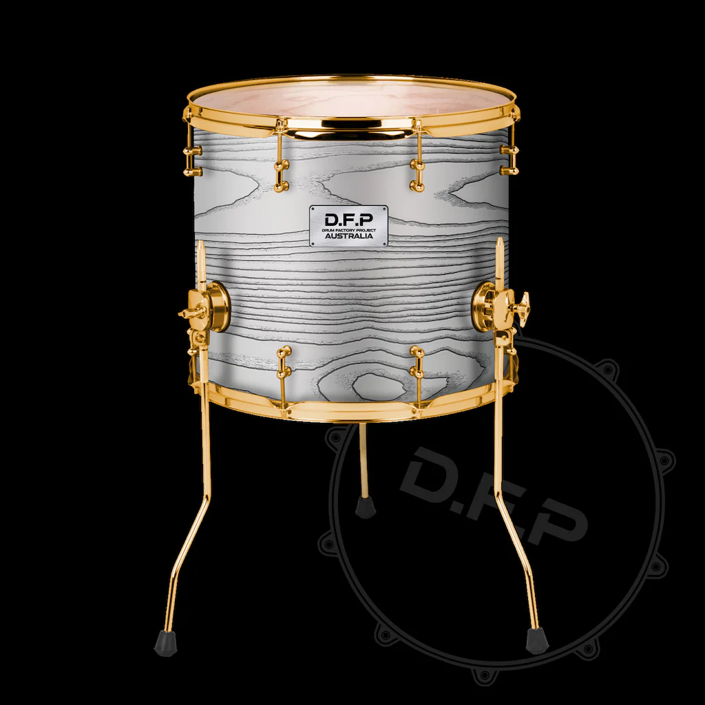 DFP Drum Wrap - White Ash Wood - Image 4