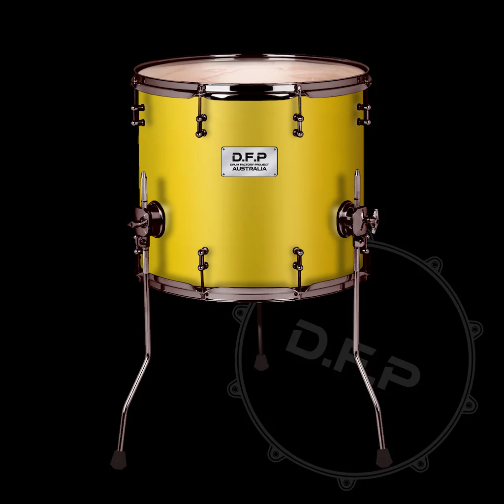 DFP Drum Wrap - Yellow - Image 4