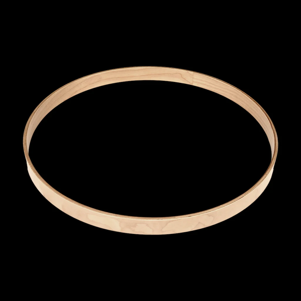 DFP Maple Bass Drum Hoops | Sizes: 16'' 18'' 20'' 22'' 24'' 26" - Image 10
