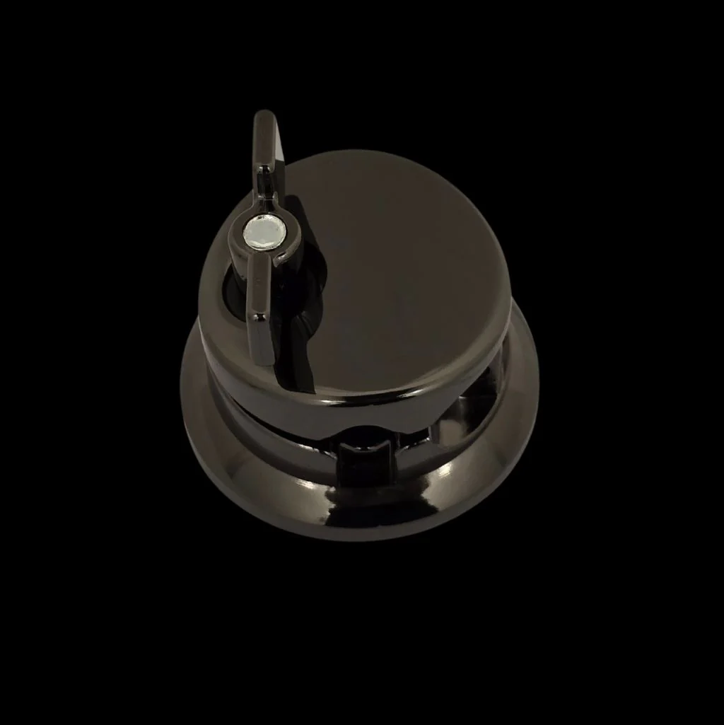 DFP Round Tom Bracket - Black Nickel - Image 2