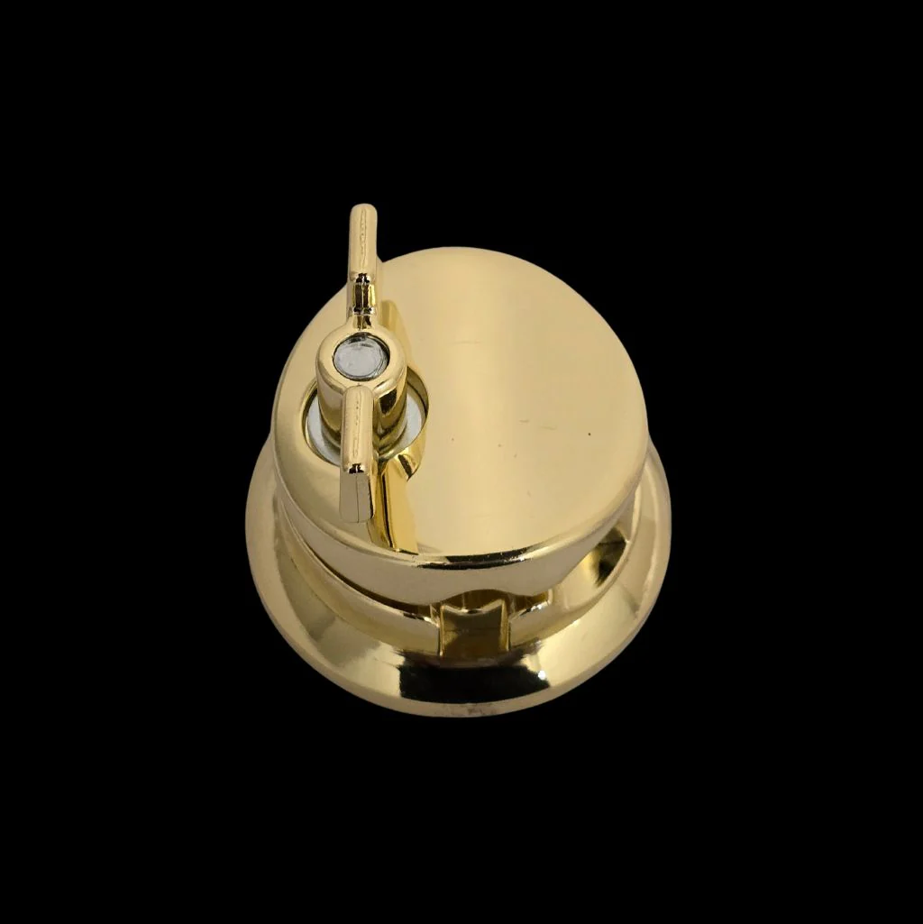 DFP Round Tom Bracket - Brass - Image 2