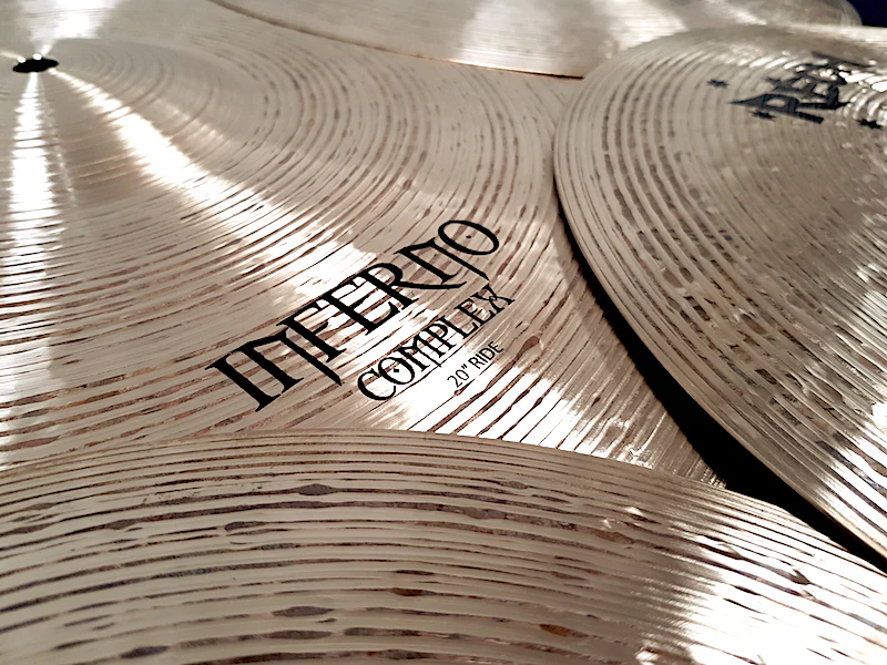 Rech Inferno Complex 5 Piece Cymbal Pack Set - Image 3