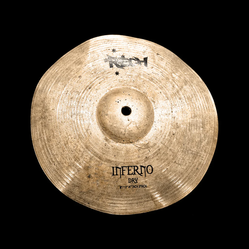 Rech Inferno Dry 8" / 10" Attack Stack Cymbals - Image 3