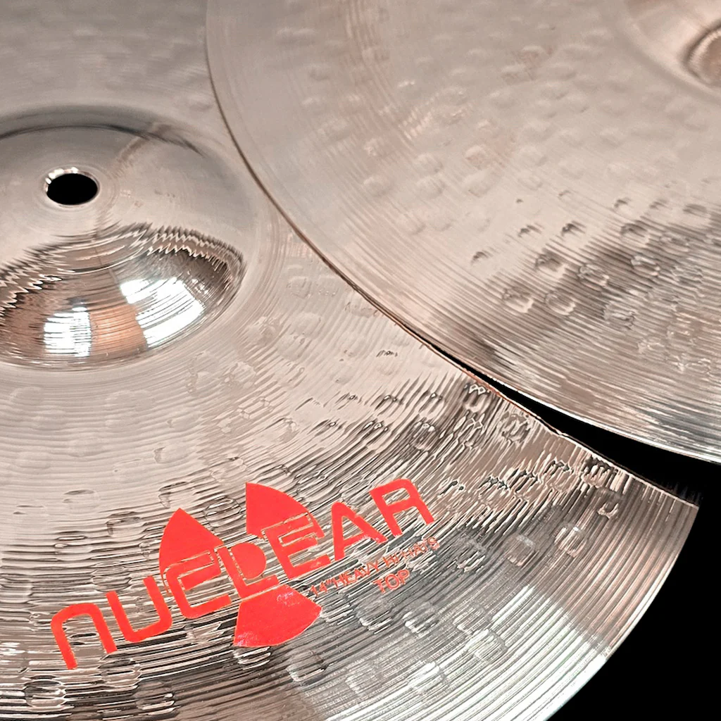 Rech Nuclear 14" Heavy Hi Hat Cymbals - Image 2