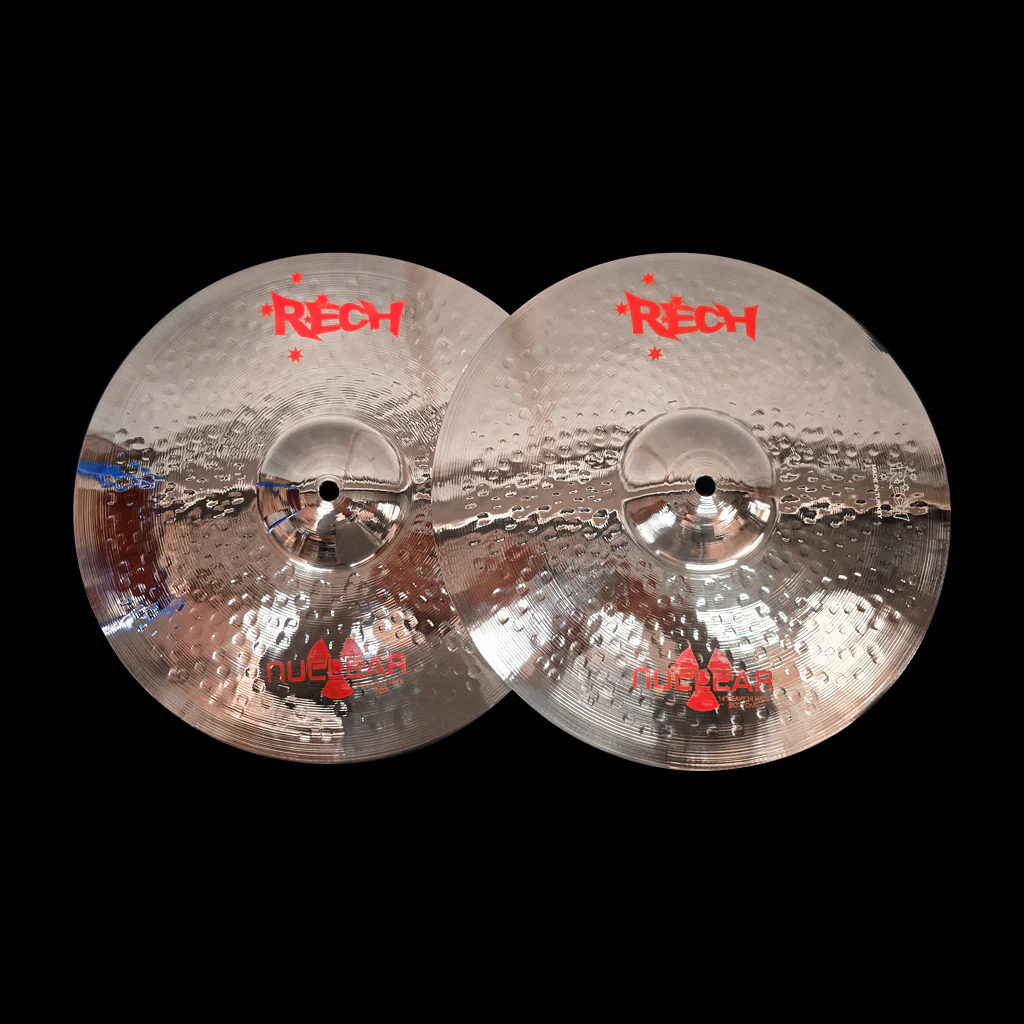 Rech Nuclear 14" Heavy Hi Hat Cymbals - Image 6