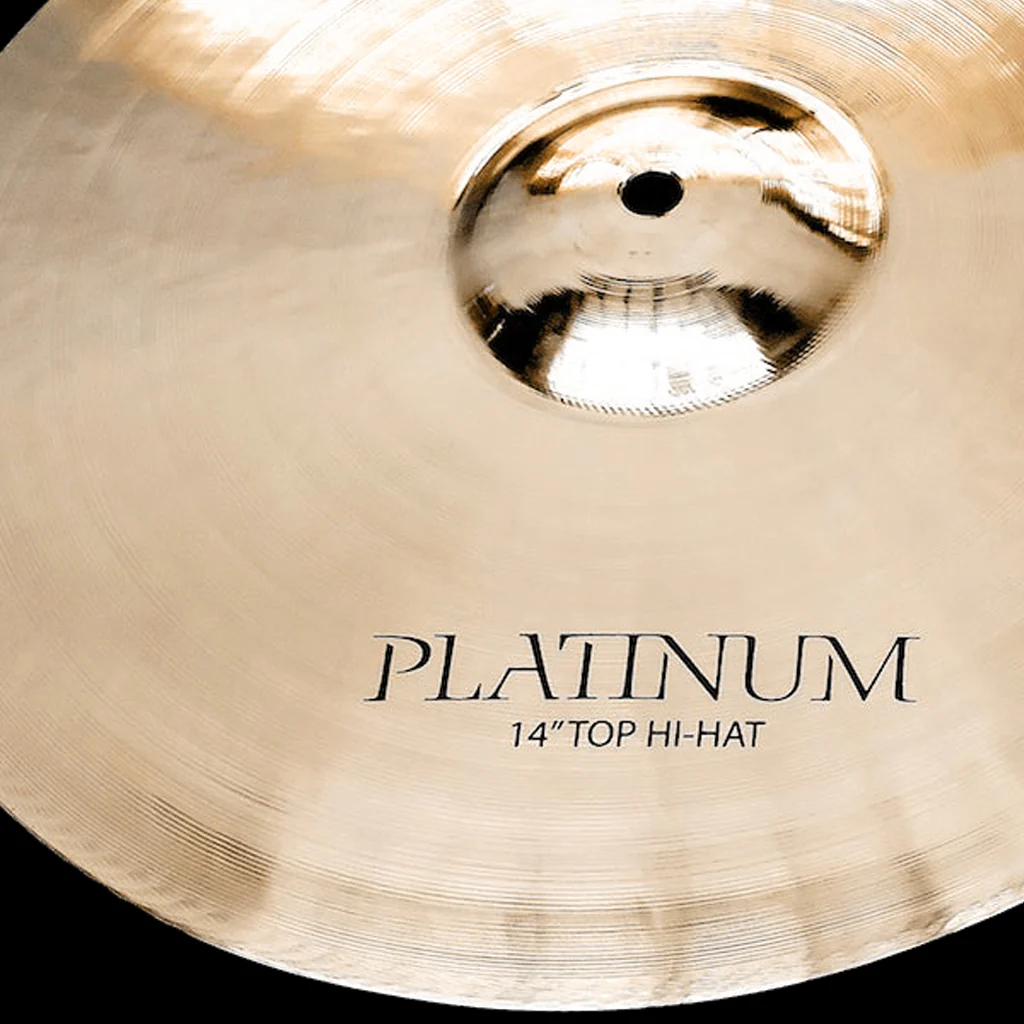 Rech Platinum 14" Hi Hat Cymbals - Image 2