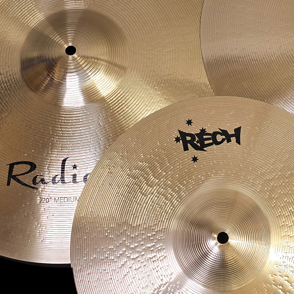Rech Radiant 4 Piece Cymbal Pack Set - Image 4