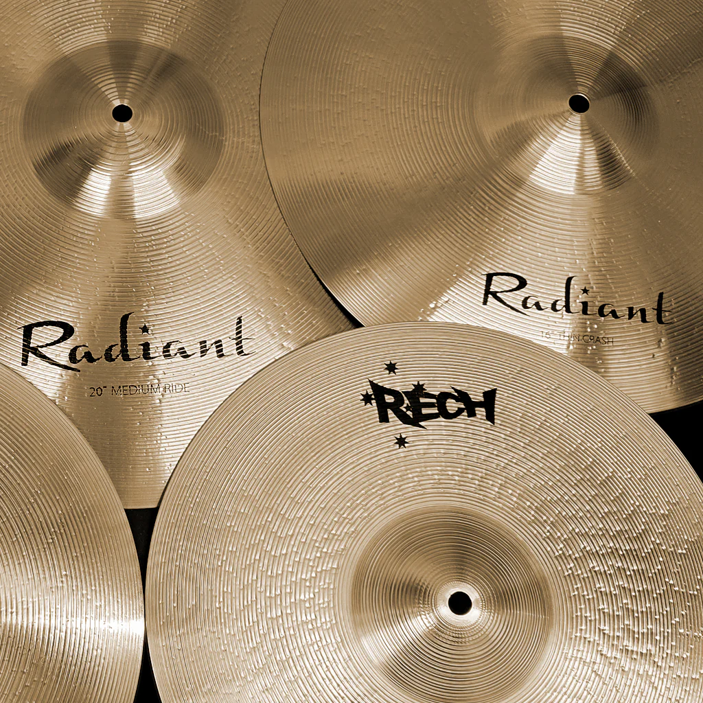 Rech Radiant 5 Piece Cymbal Pack Set - Image 2