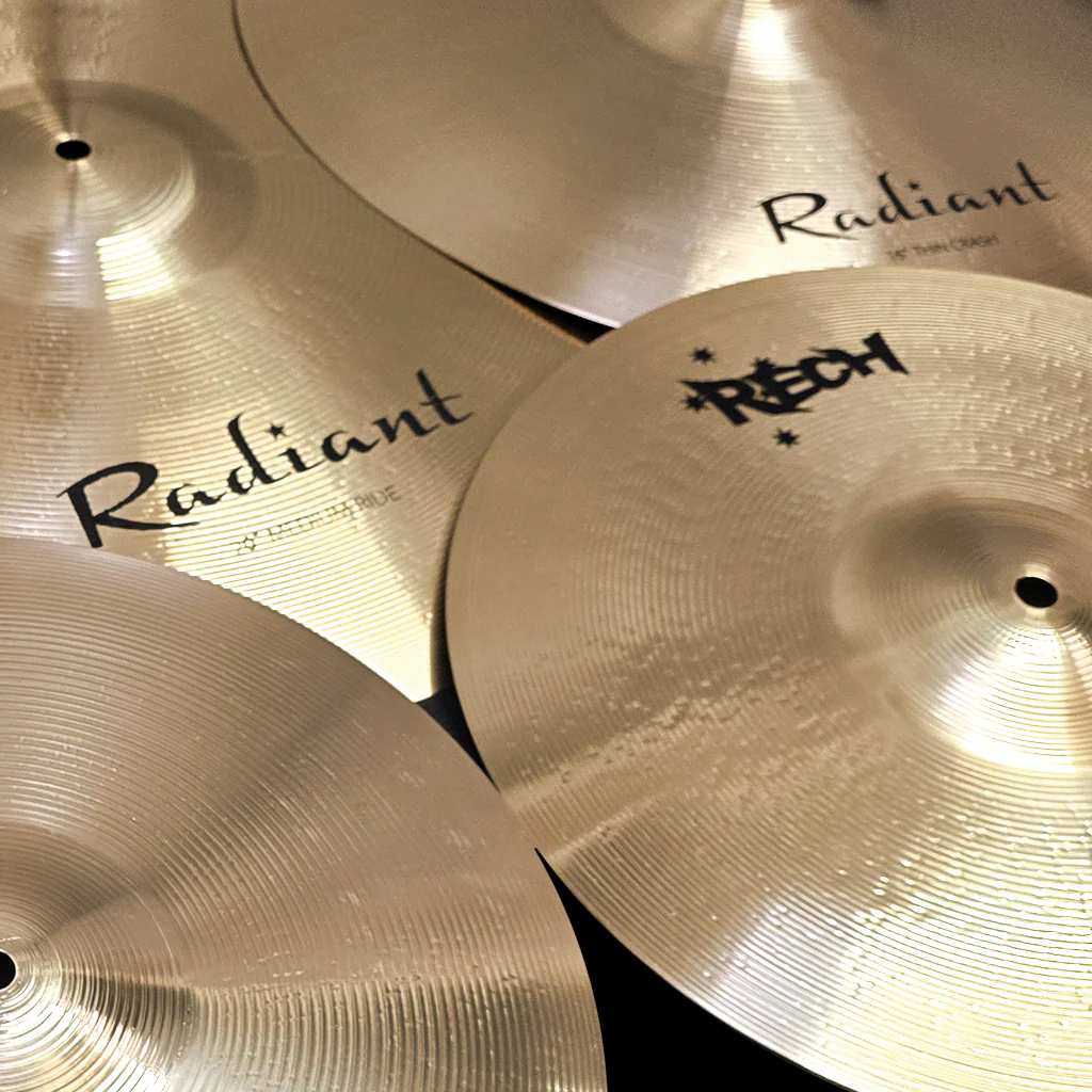 Rech Radiant 5 Piece Cymbal Pack Set - Image 4
