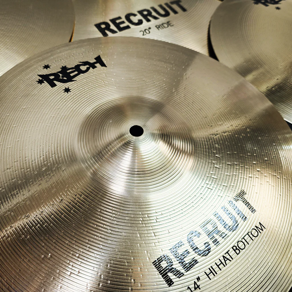 Rech Recruit 5 Piece Cymbal Pack Set - Image 8