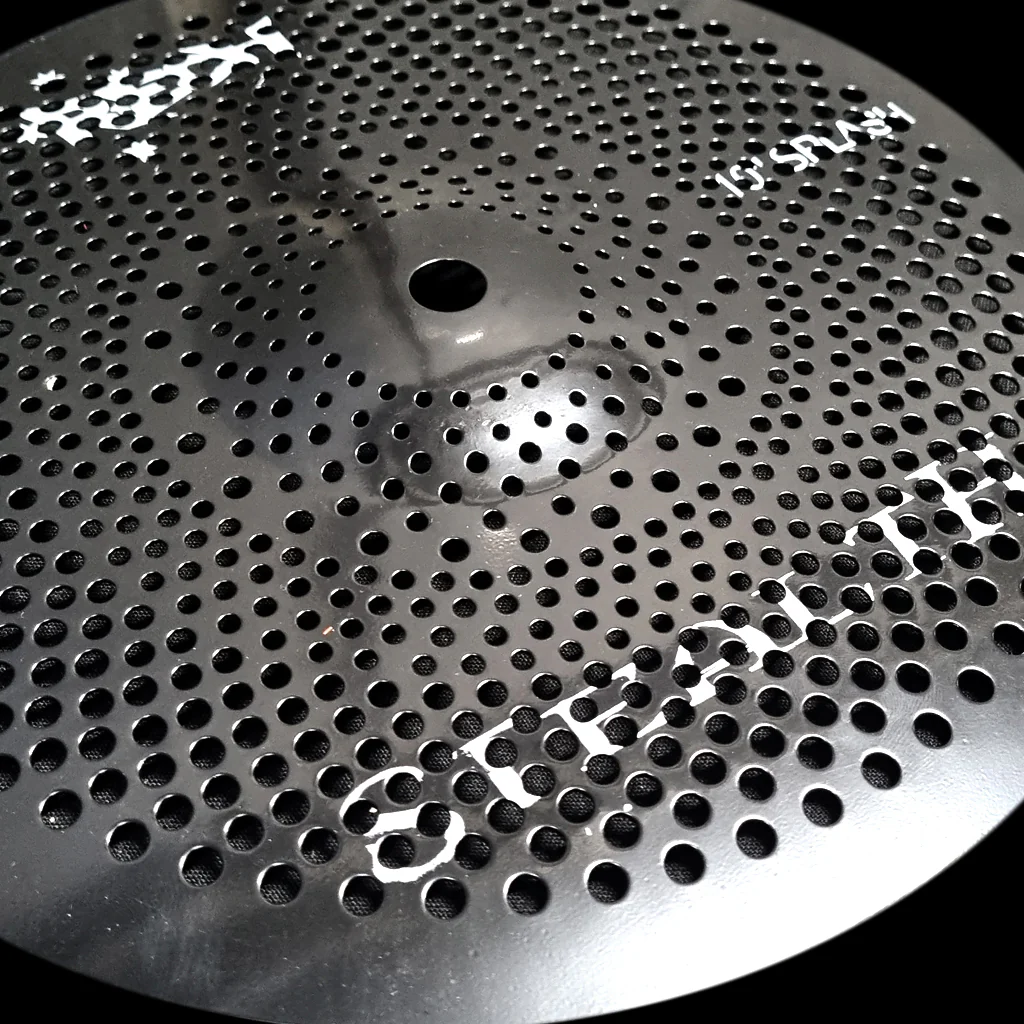Rech Stealth 10" Low Volume Splash Cymbal - Black - Image 2