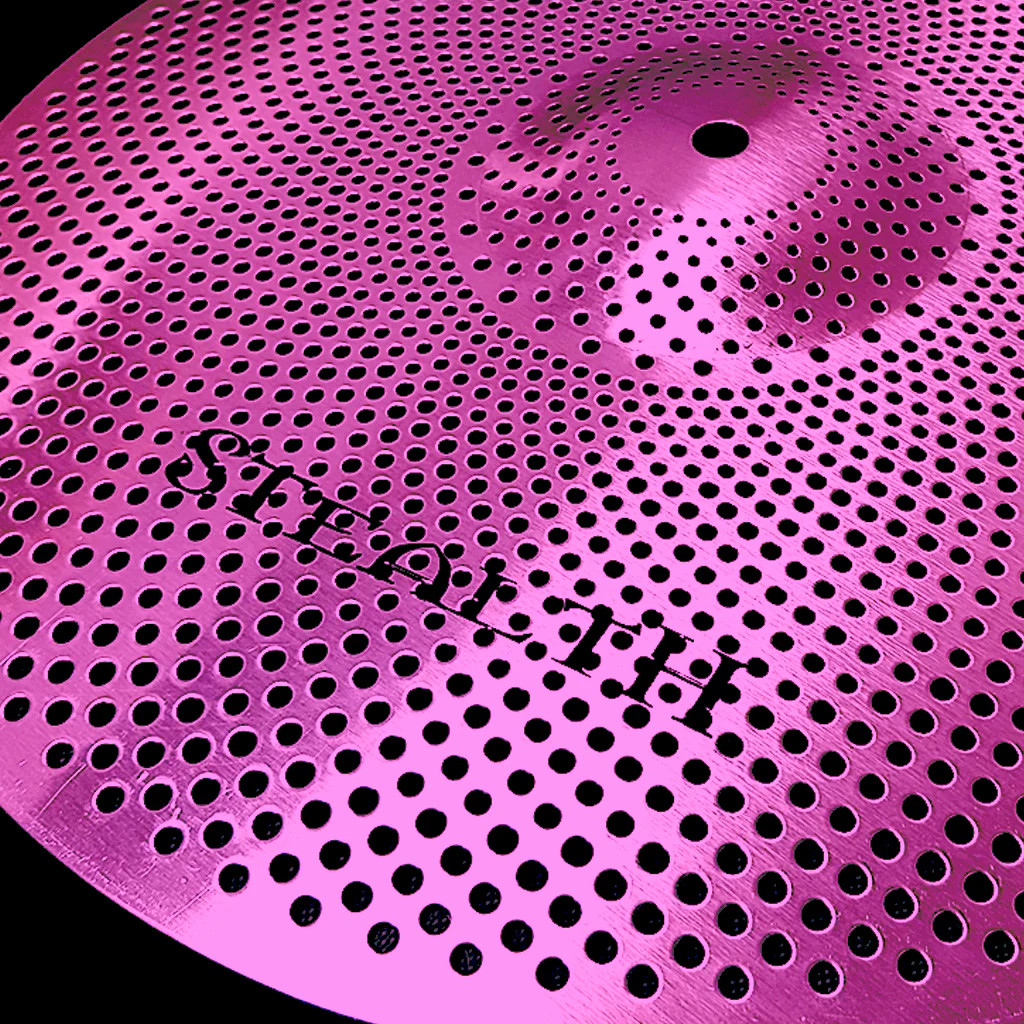 Rech Stealth 14" Low Volume Crash Cymbal - Purple - Image 2