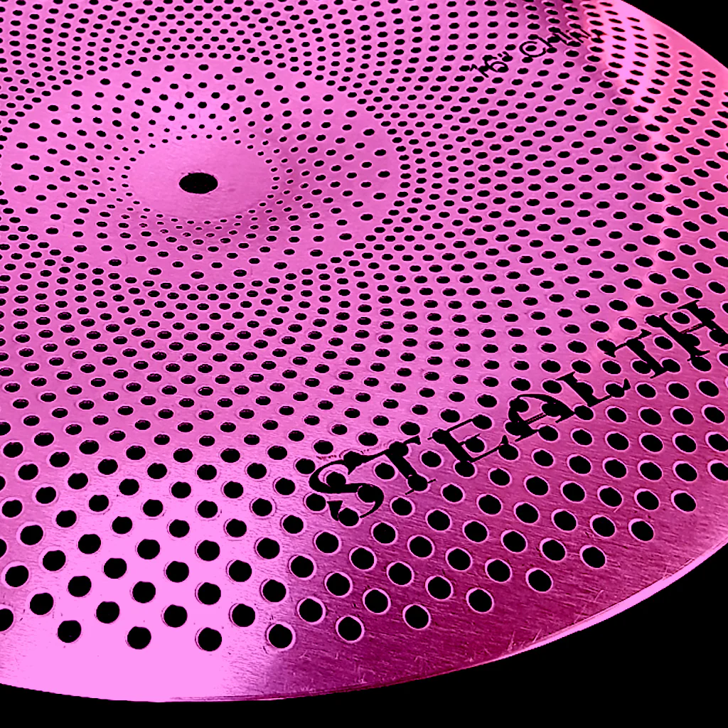 Rech Stealth 16" Low Volume China Cymbal - Purple - Image 2