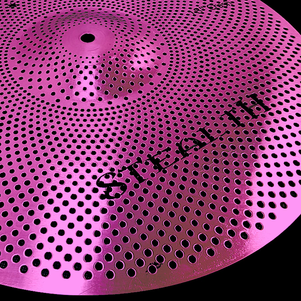 Rech Stealth 18" Low Volume Crash Cymbal - Purple - Image 2