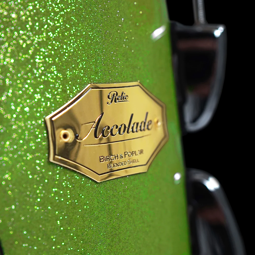 Relic Accolade Bop Drum Kit - Apple Sparkle - Image 4