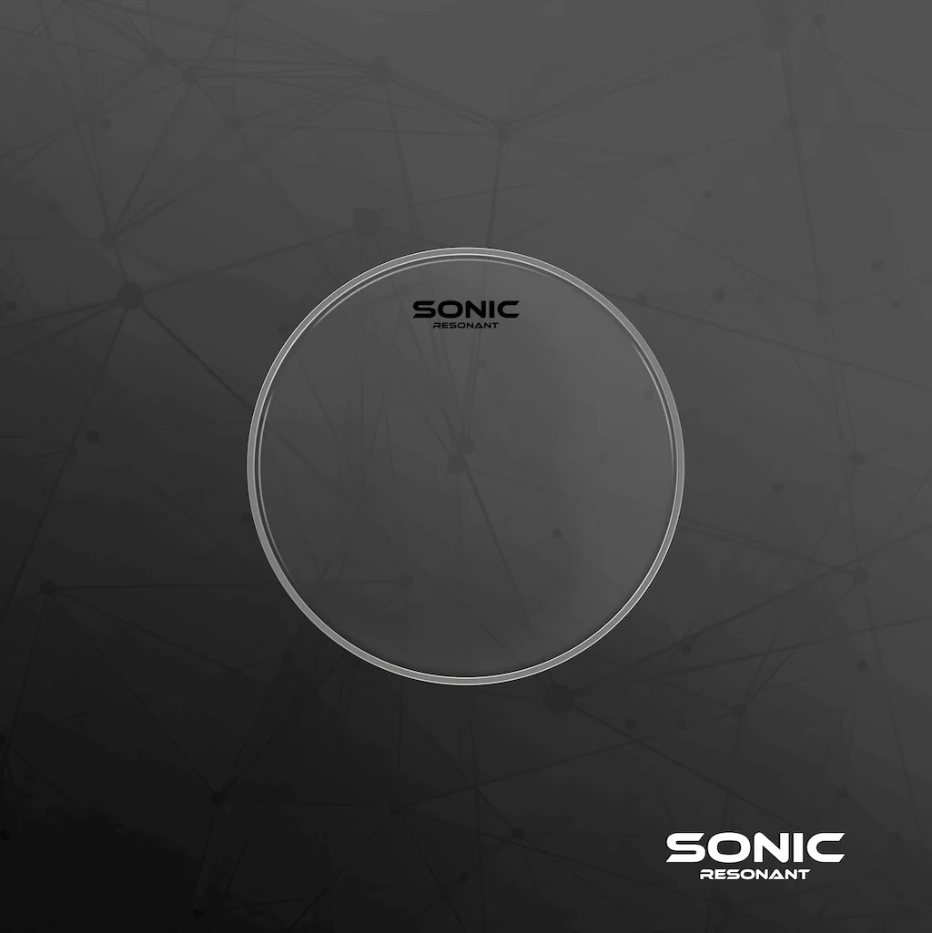 Sonic Resonant 18'' Clear Drum Head