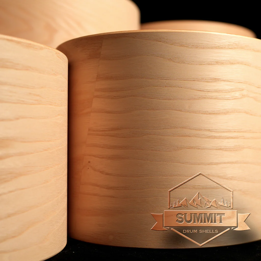 Summit Drum Shells - Ash Sizes 8 - 22'' - Image 14