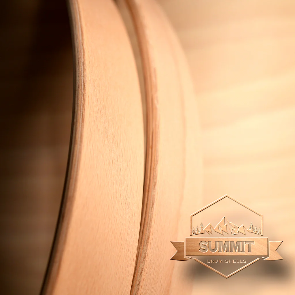 Summit Drum Shells - Beech Sizes 8 - 22'' - Image 11