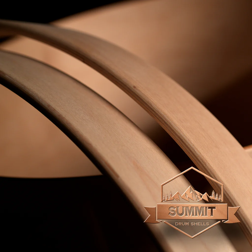 Summit Drum Shells - Birch Sizes 8 - 22'' - Image 7