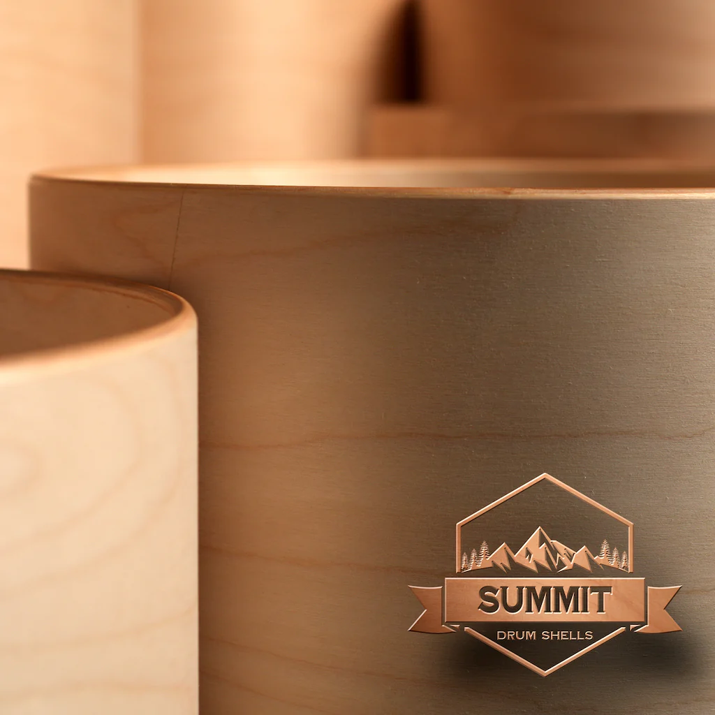 Summit Drum Shells - Birch Sizes 8 - 22'' - Image 9