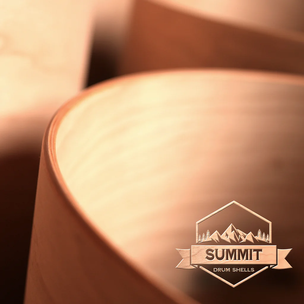 Summit Drum Shells - Cherry Sizes 8 - 22'' - Image 18