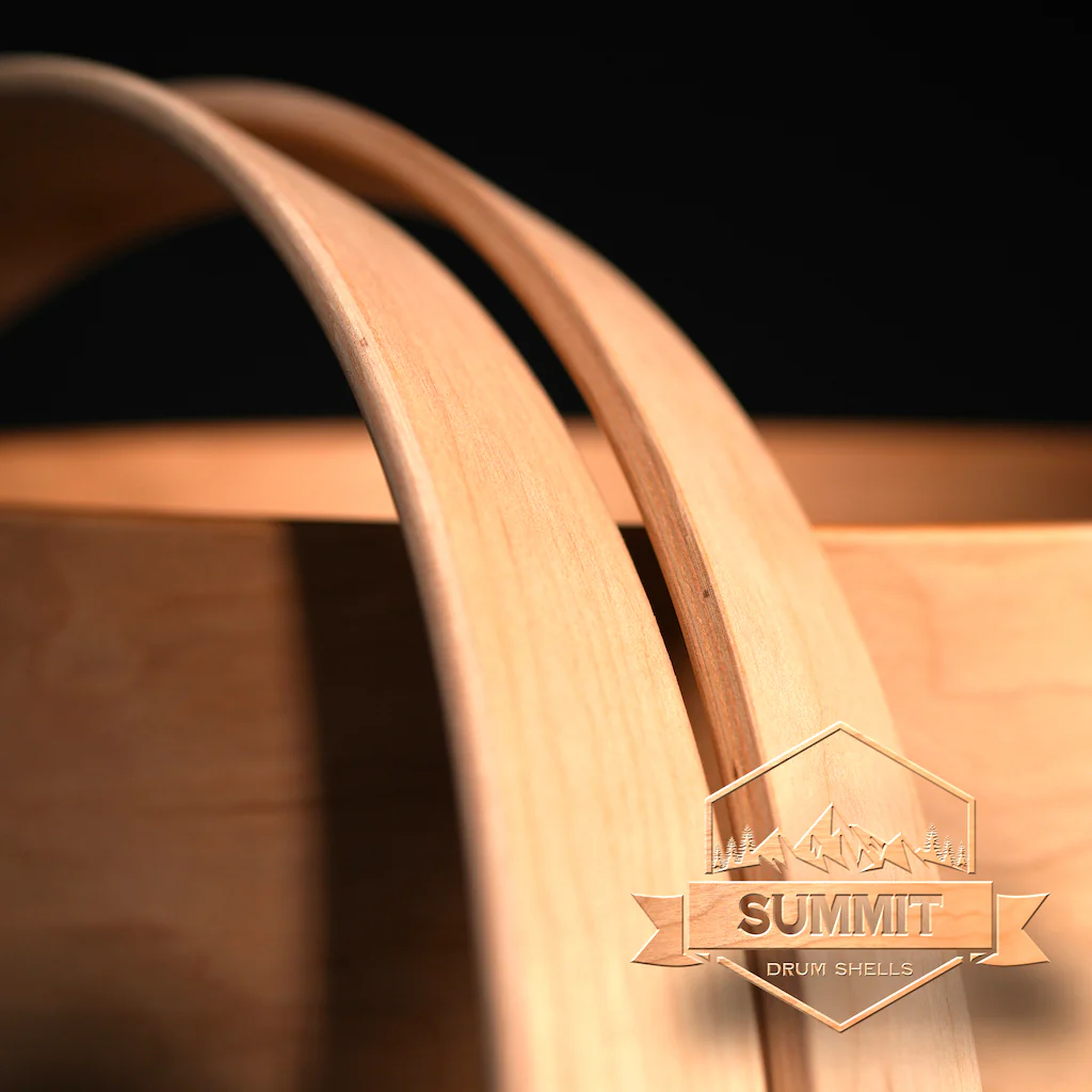 Summit Drum Shells - Cherry Sizes 8 - 22'' - Image 19