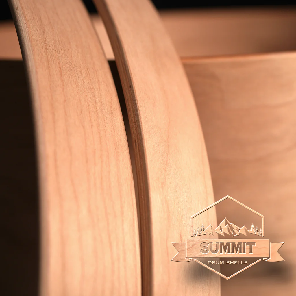 Summit Drum Shells - Cherry Sizes 8 - 22'' - Image 8