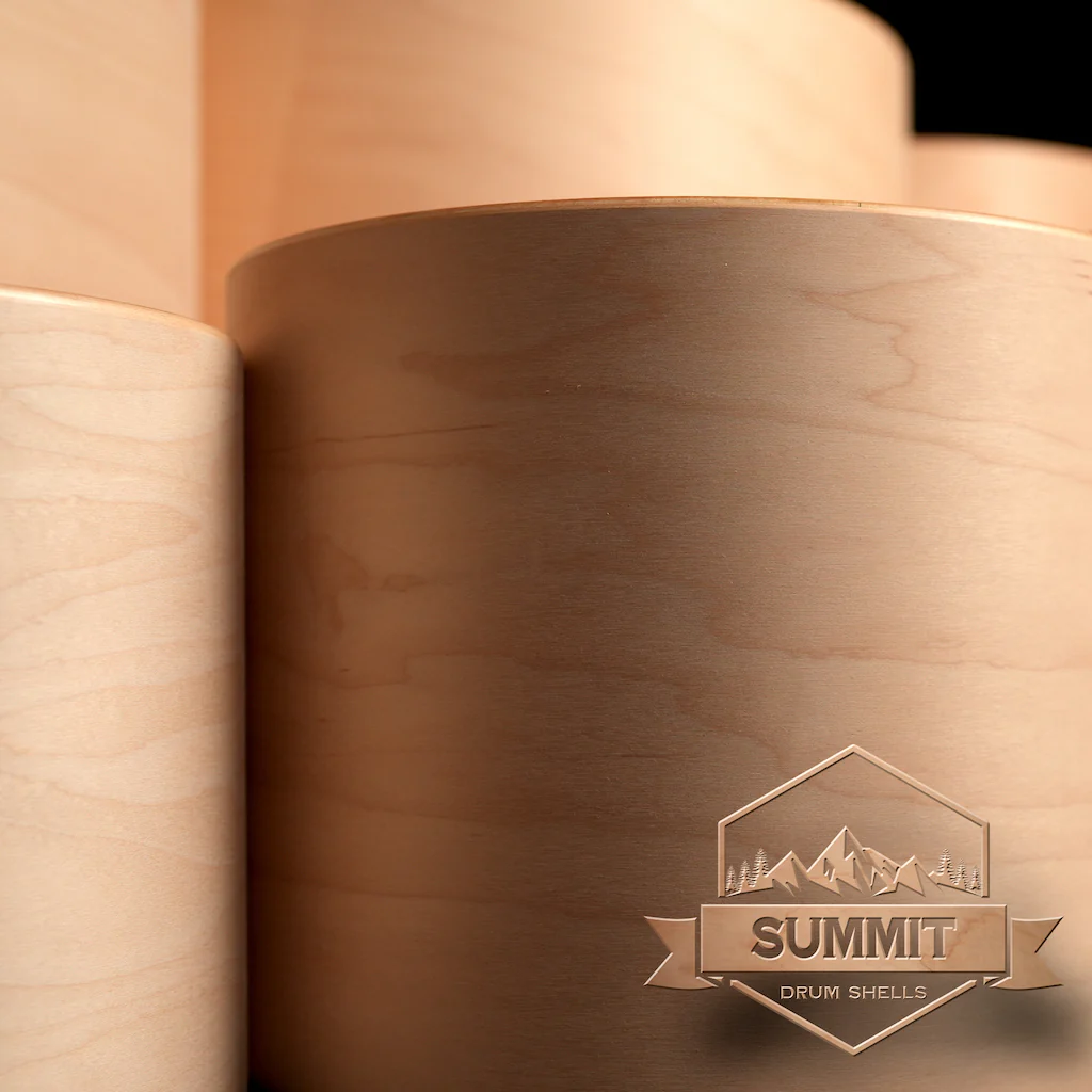 Summit Drum Shells - Maple Sizes 8 - 22'' - Image 4