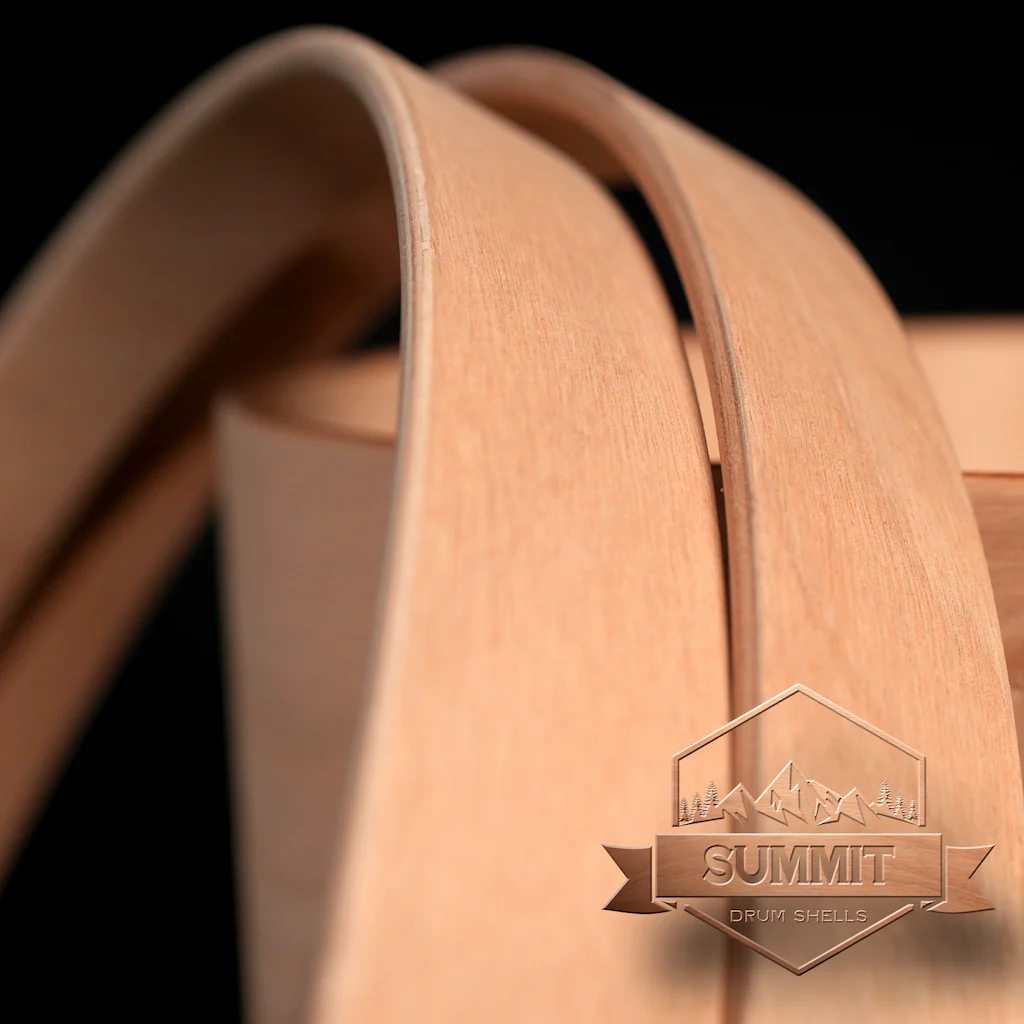 Summit Drum Shells - Okoume Sizes 8 - 22'' - Image 6