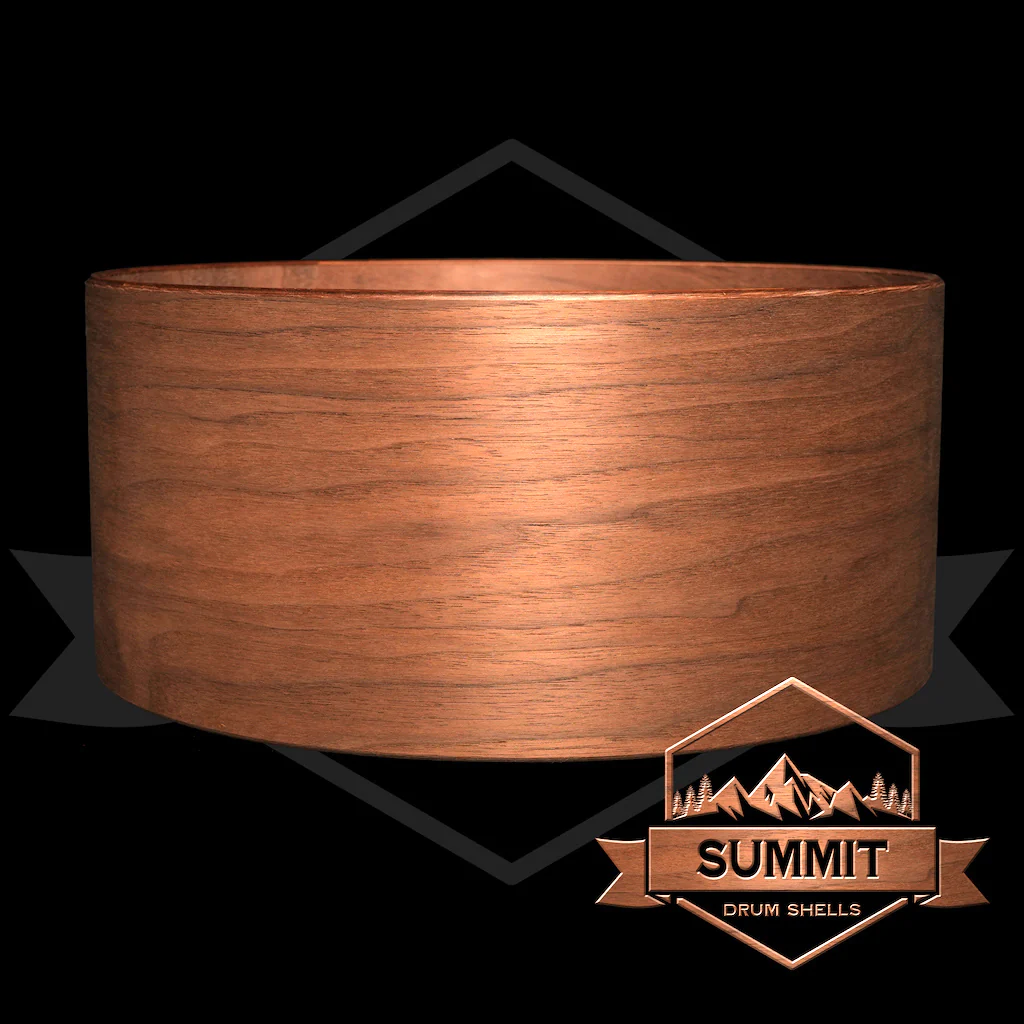Summit Drum Shells - Walnut Sizes 8 - 22'' - Image 2